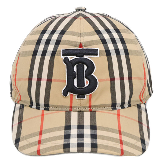 BURBERRY バーバリー 【美品/国内正規】80385504 TBロゴ ヴィンテージチェック ベースボールキャップ 帽子