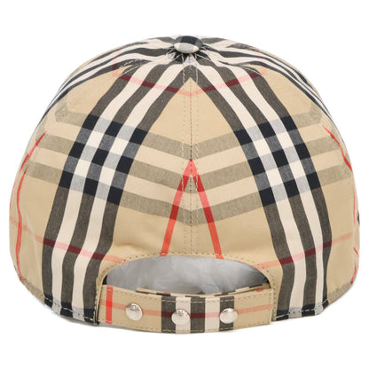 BURBERRY バーバリー 【美品/国内正規】80385504 TBロゴ ヴィンテージチェック ベースボールキャップ 帽子