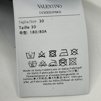 VALENTINO ヴァレンティノ 1V3DE02P8KD インディゴ フレア デニムパンツ ボトムス