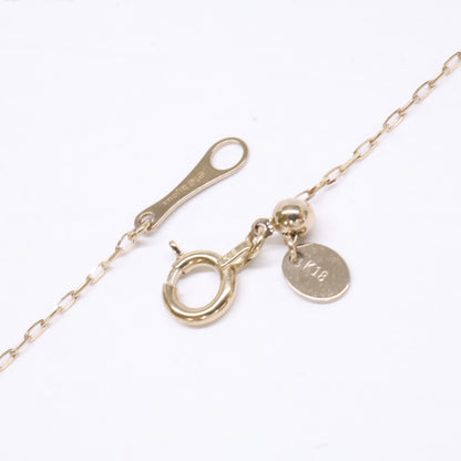 ete エテ 【美品】ete bijoux K18RBG 0.05ct 1Pダイヤモンド ネックレス