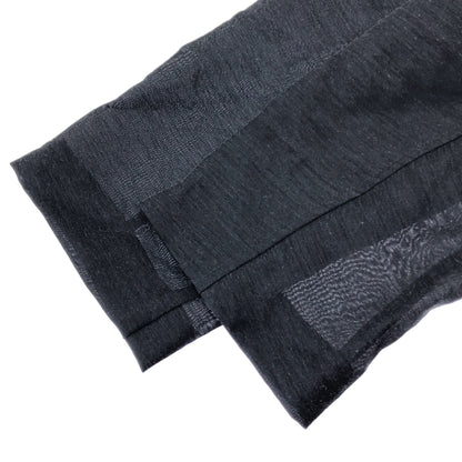 MACKINTOSH LONDON マッキントッシュロンドン G7E15-534-28 ネイビー シャイニーシアーノーカラージャケット トップス
