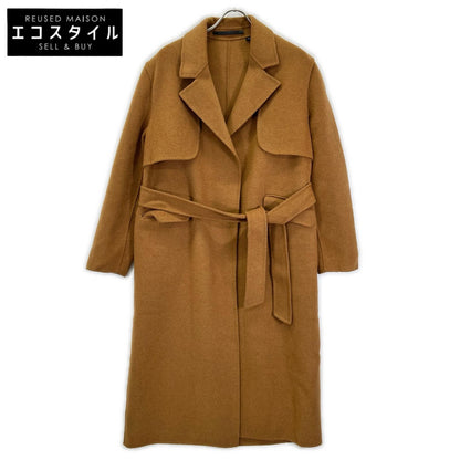 All Saints オールセインツ ブラウン ウール混 BREE COAT コート