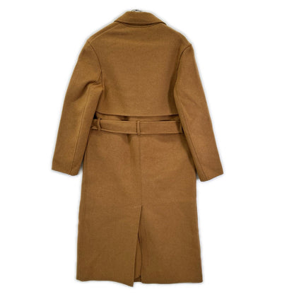 All Saints オールセインツ ブラウン ウール混 BREE COAT コート