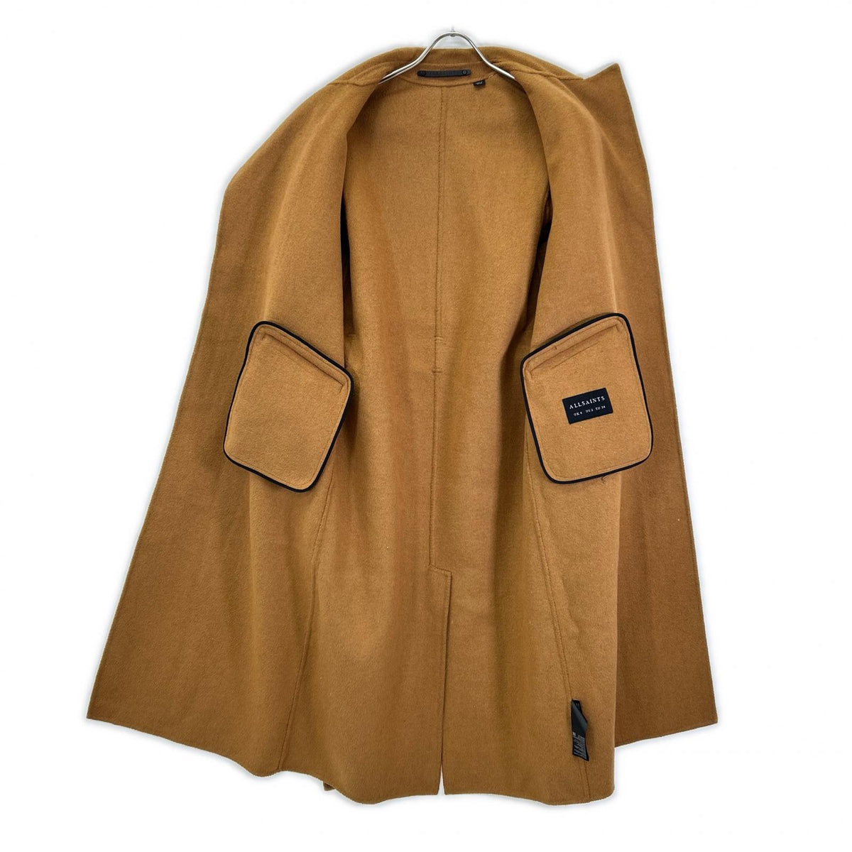 All Saints オールセインツ ブラウン ウール混 BREE COAT コート