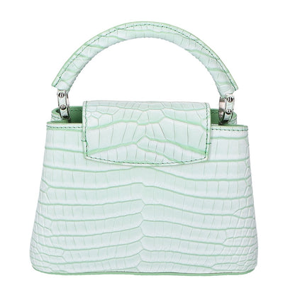 LOUIS VUITTON ルイヴィトン 新品同様 クロコダイル ニロティカス ポロサス マット カプシーヌミニ 2WAY ハンドバッグ