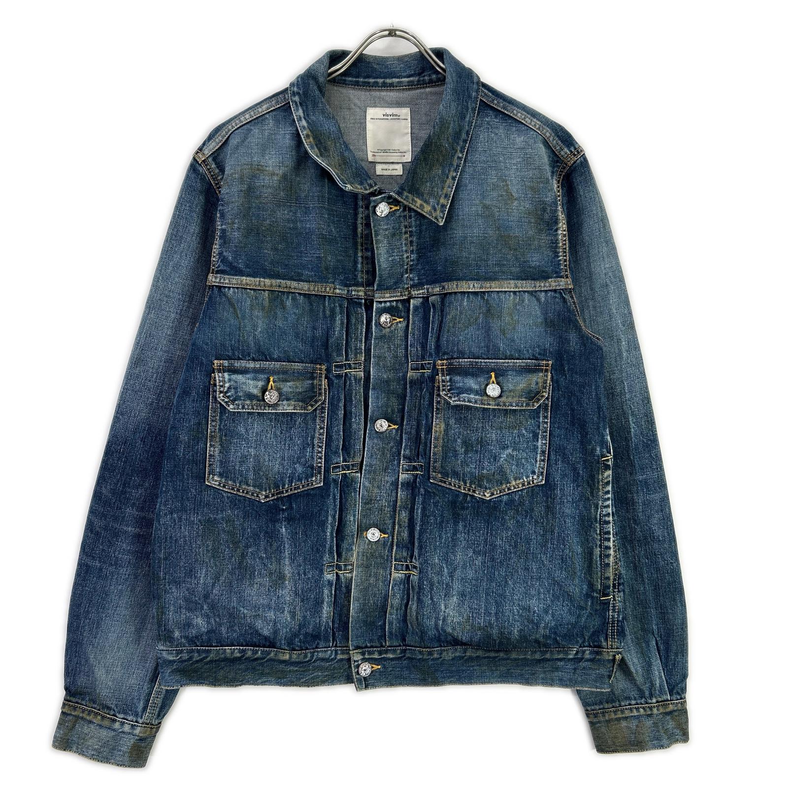 VISVIM ビズビム 19AW 0119205006006 インディゴ SS 101 JKT DRYDMGD-1000 デニム ジャケット ジャケット