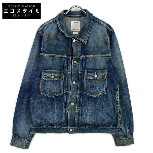 VISVIM ビズビム 19AW 0119205006006 インディゴ SS 101 JKT DRYDMGD-1000 デニム ジャケット ジャケット