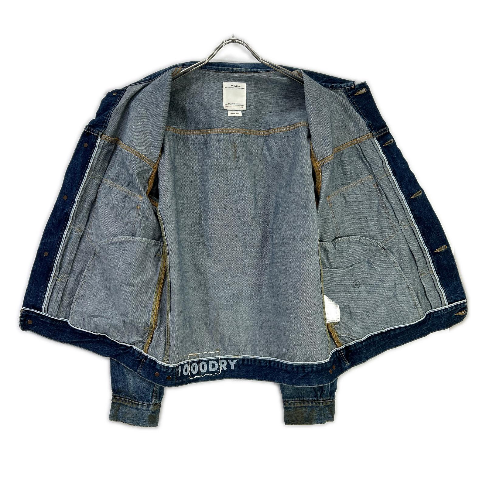 VISVIM ビズビム 19AW 0119205006006 インディゴ SS 101 JKT DRYDMGD-1000 デニム ジャケット ジャケット