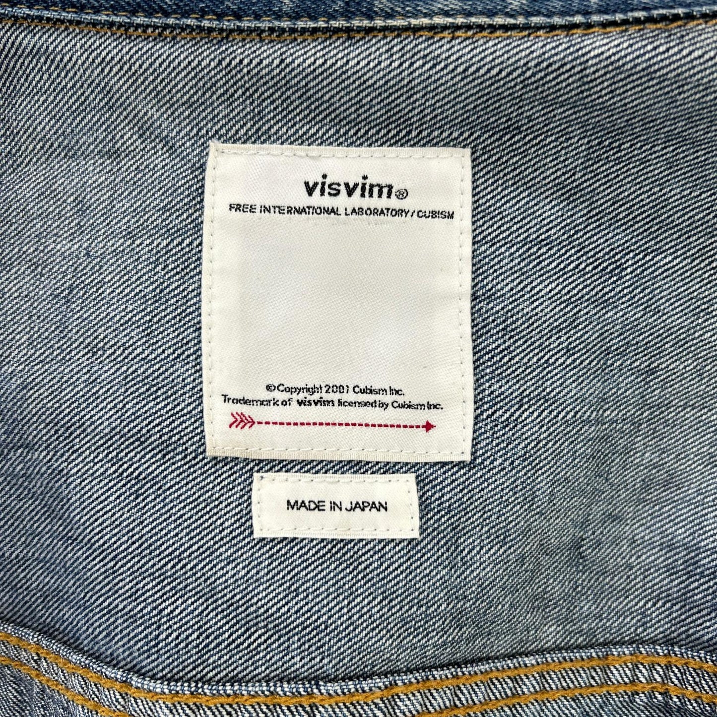 VISVIM ビズビム 19AW 0119205006006 インディゴ SS 101 JKT DRYDMGD-1000 デニム ジャケット ジャケット
