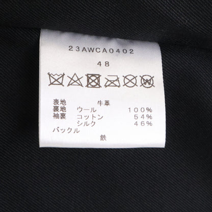 cantate カンタータ 新品同様 23AWCA0402 ブリティッシュレザージャケット ジャケット