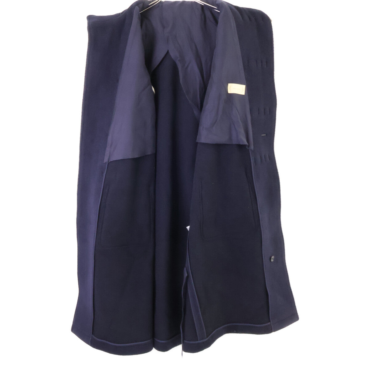 cantate カンタータ 美品 22AWCA0336 ウール x コットン パイル ダッフルコート コート