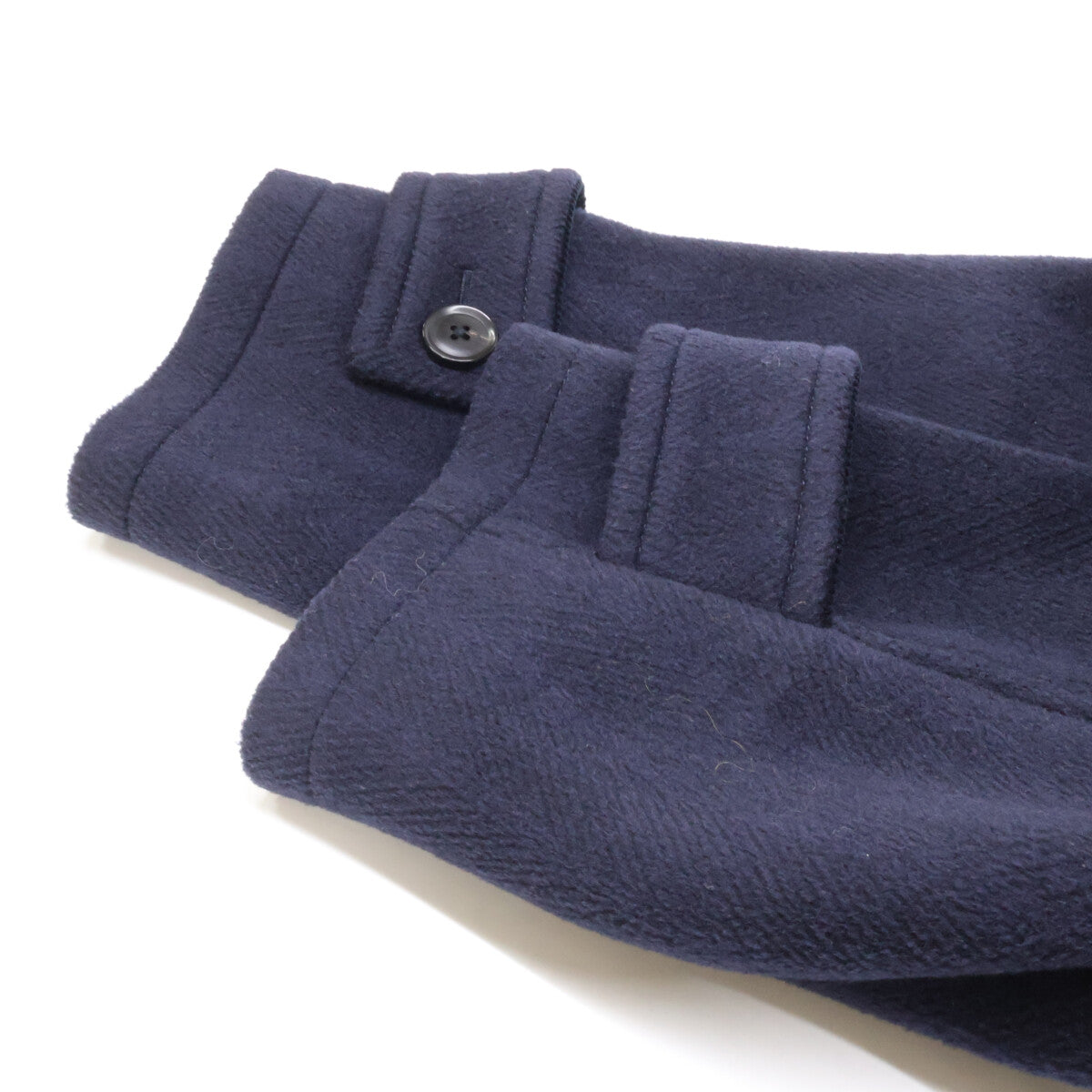 cantate カンタータ 美品 22AWCA0336 ウール x コットン パイル ダッフルコート コート