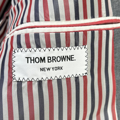THOM BROWNE トムブラウン MJC187A-02872-035 グレー RWBアームセルビッジハイアームホール 3Bジャケット ジャケット