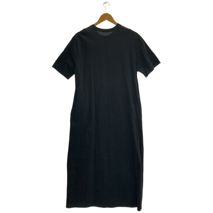 EVERY DAY I LIKE エブリデイアイライク 24SS ブラック コットン ミニマルTシャツドレス ワンピース トップス