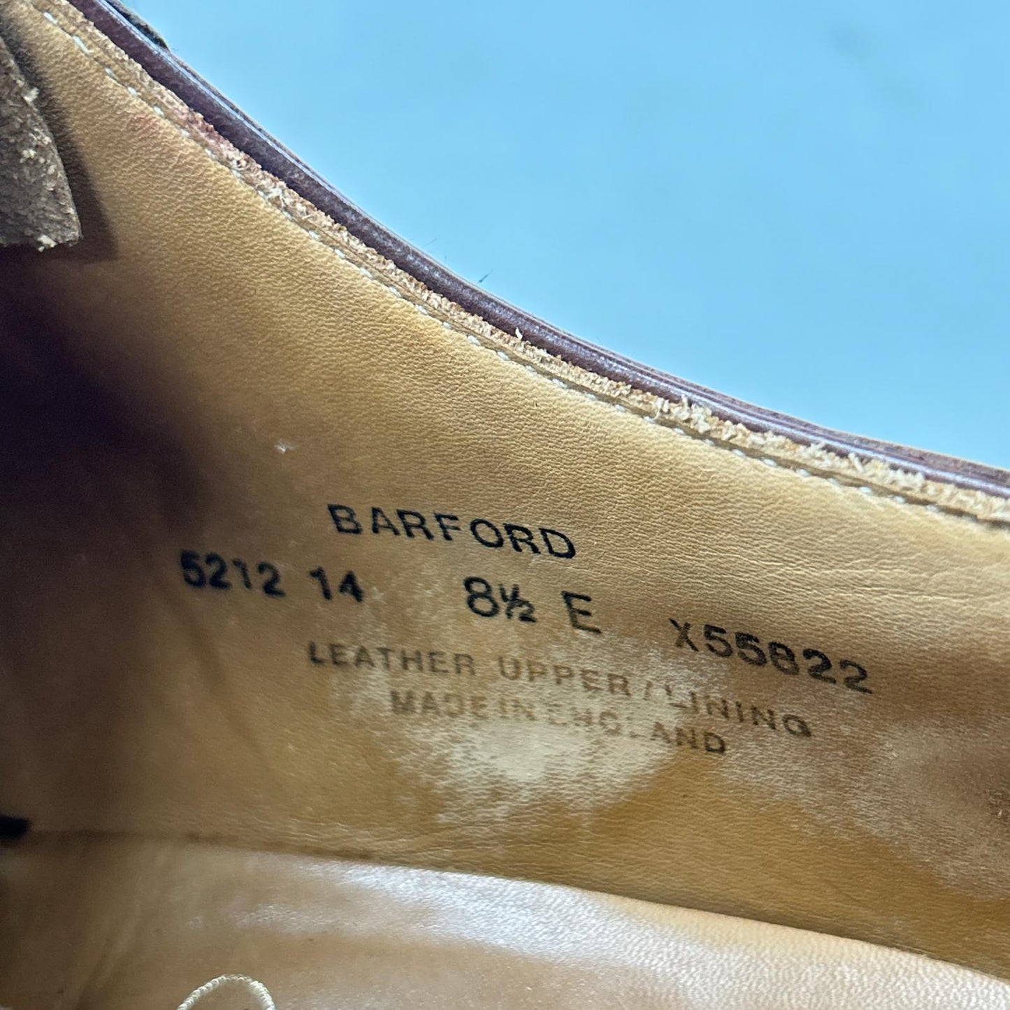 Crockett&Jones クロケット＆ジョーンズ 5212-14P BARFORD 348ラスト サドルシューズ シューズ