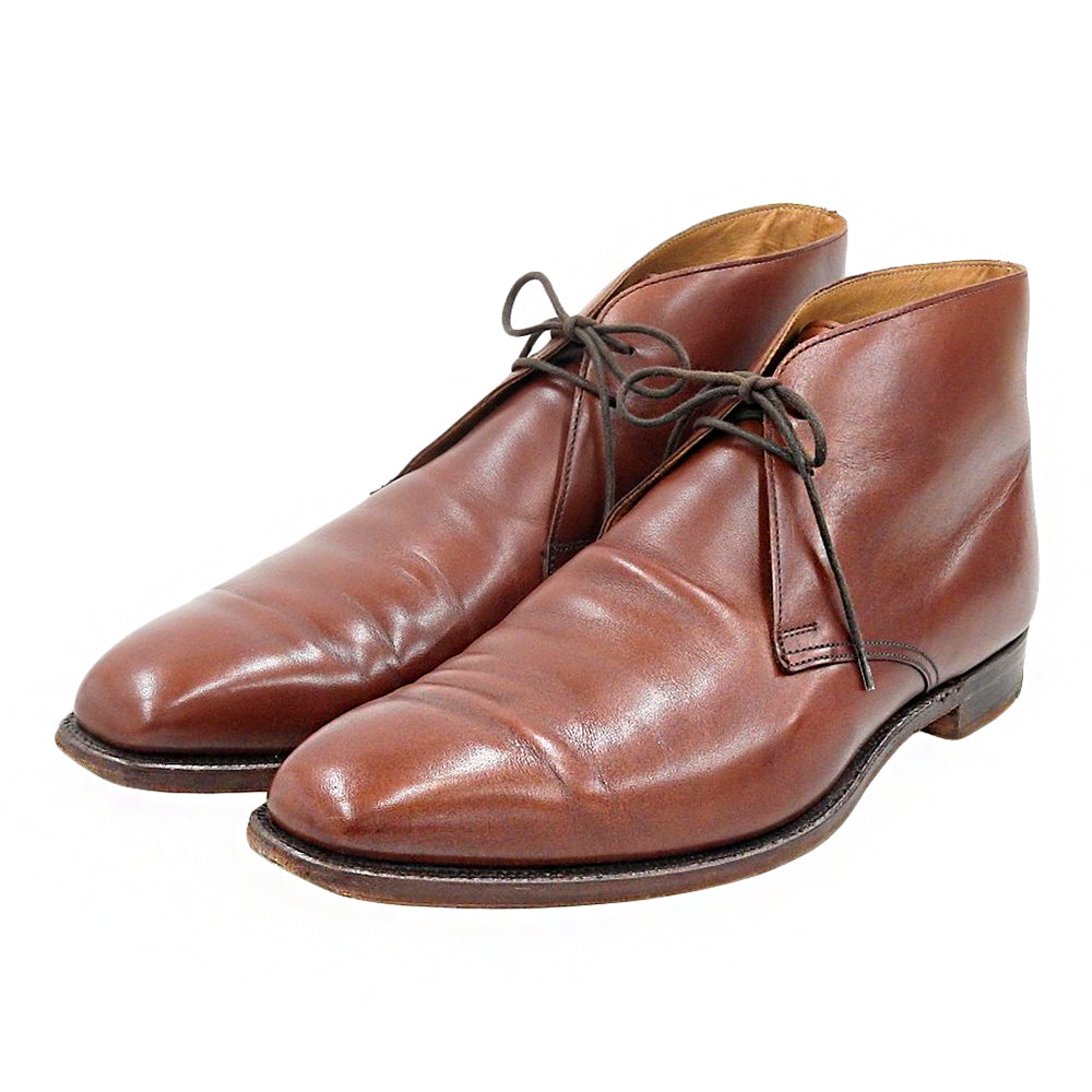 Crockett&Jones クロケット＆ジョーンズ TERBURY 348ラスト シューズ メンズ カーフレザー ブラウン 8 1/2 5057-11B シューズ