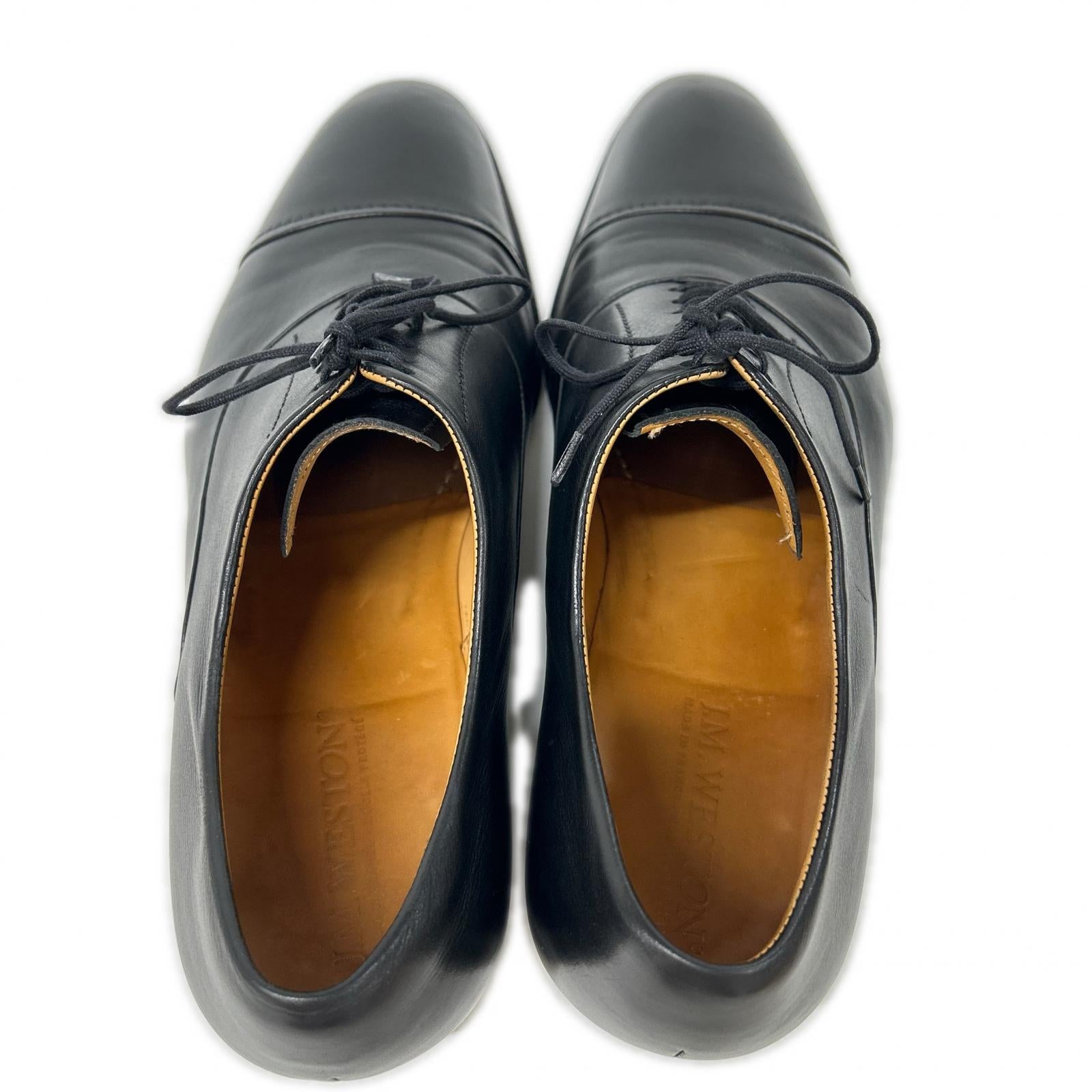 J.M. WESTON J.M. Weston 428 90 last straight-tip shoes