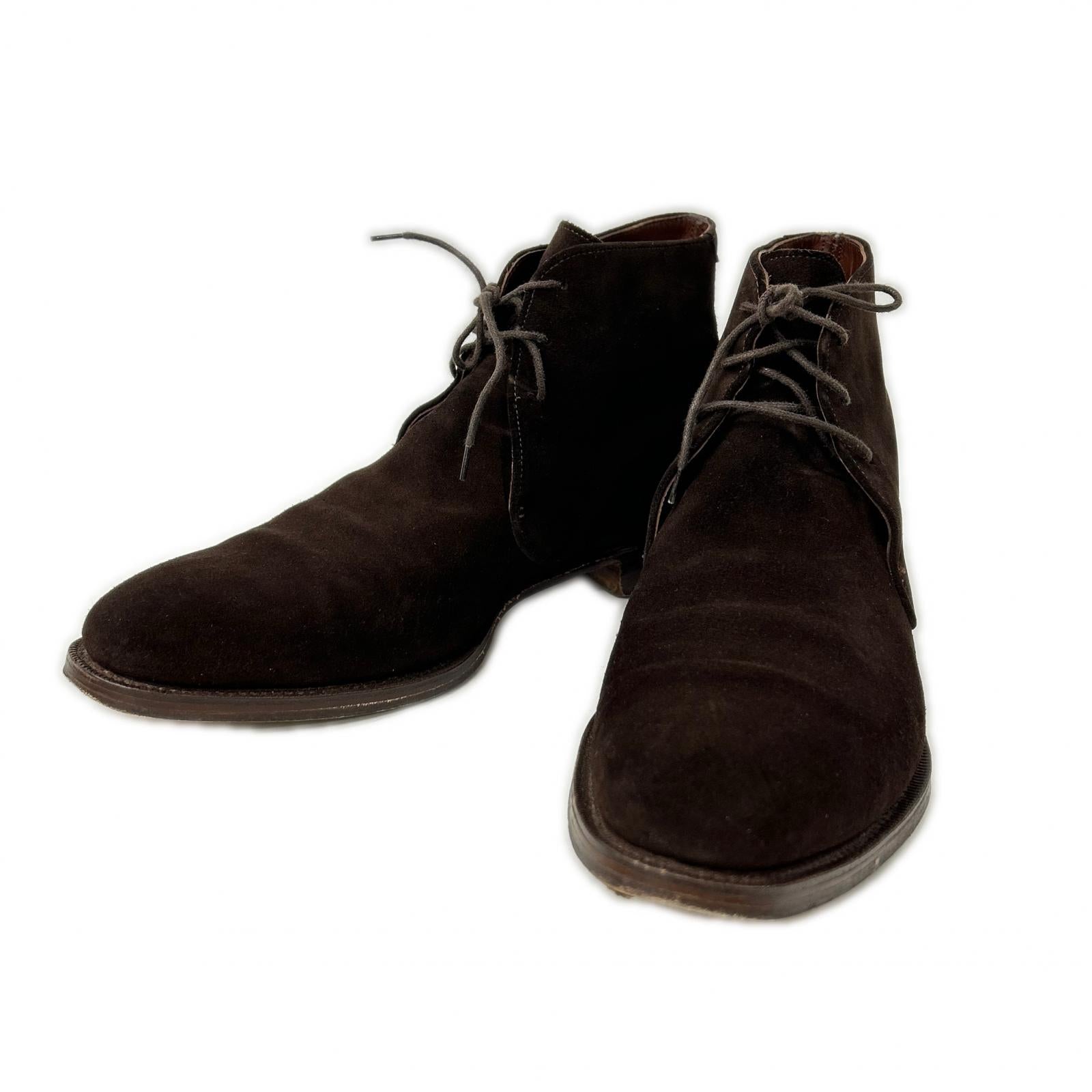 CHEANEY チーニー R276 ポニースエード チャッカブーツ シューズ