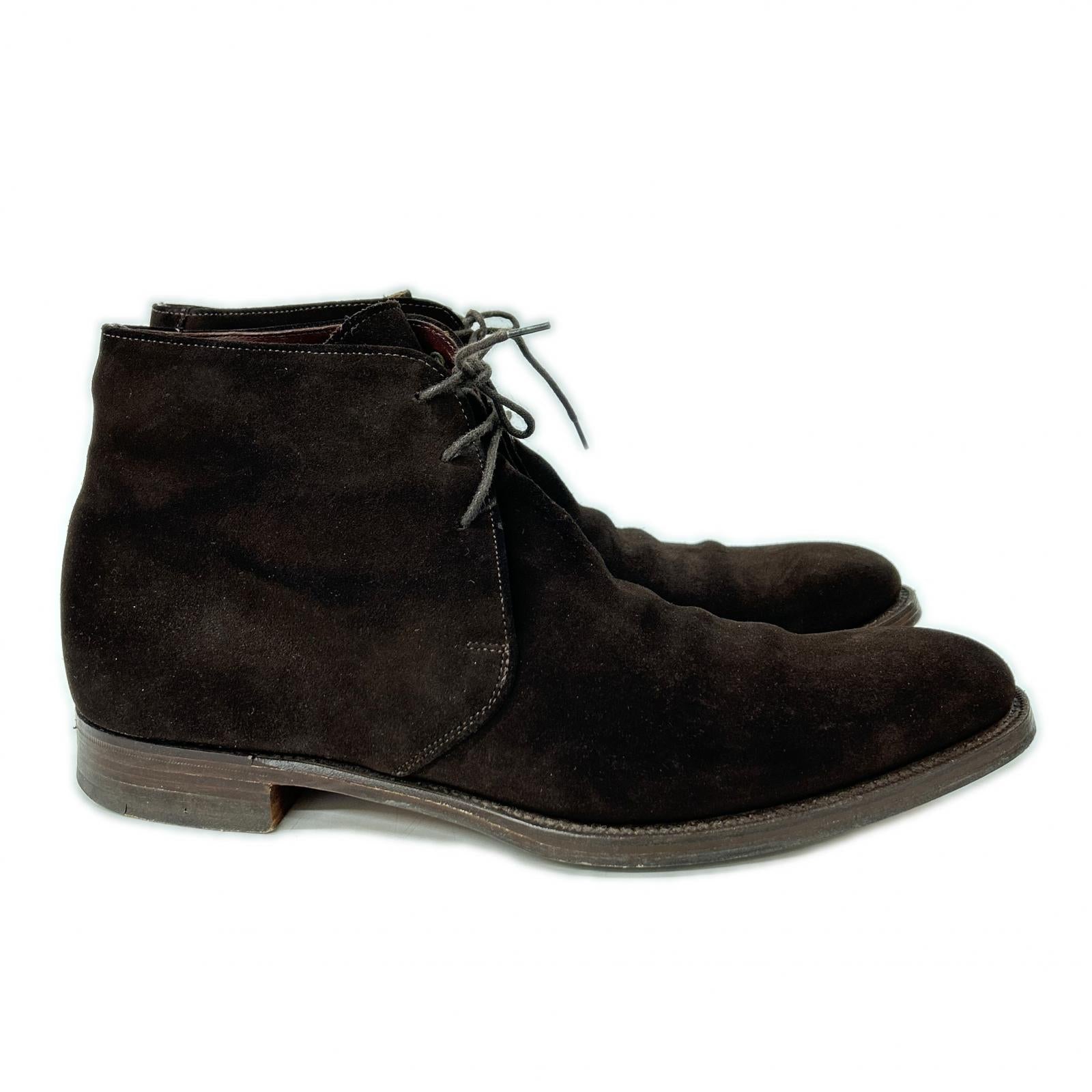 CHEANEY チーニー R276 ポニースエード チャッカブーツ シューズ