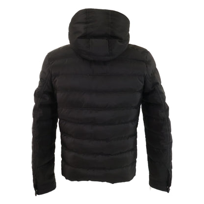 PRADA Prada [Domestic authorized item] SGH072 R232 1060 triangle logo plaque hooded down jacket jacket