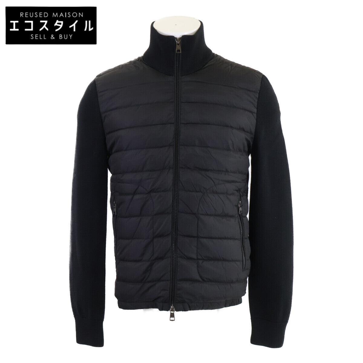 MONCLER モンクレール F20919B50700 CARDIGAN TRICOT ニット切替 ダウンジャケット ジャケット