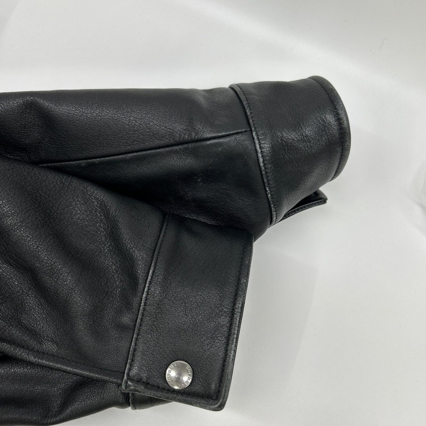 SOPHNET. ソフネット SOPH-222003 22AW ブラック カーフレザー LEATHER ZIP JACKET ジャケット