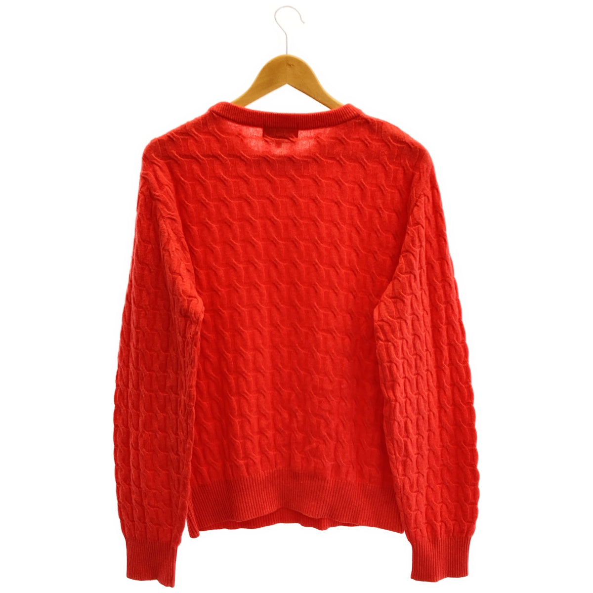 HICKEY FREEMAN ヒッキーフリーマン HNC1 レッド カシミヤ100 ニットセーター トップス