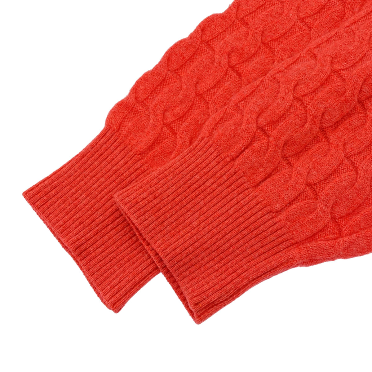 HICKEY FREEMAN ヒッキーフリーマン HNC1 レッド カシミヤ100 ニットセーター トップス