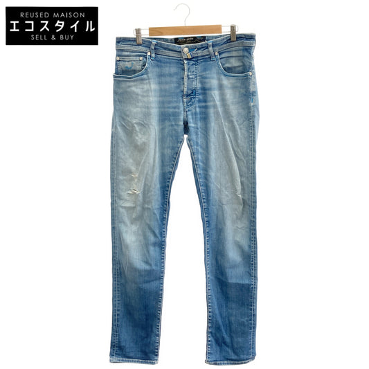 JACOB COHEN ヤコブコーエン J688 ライトブルー LIMITED EDITION ダメージデニムパンツ ボトムス