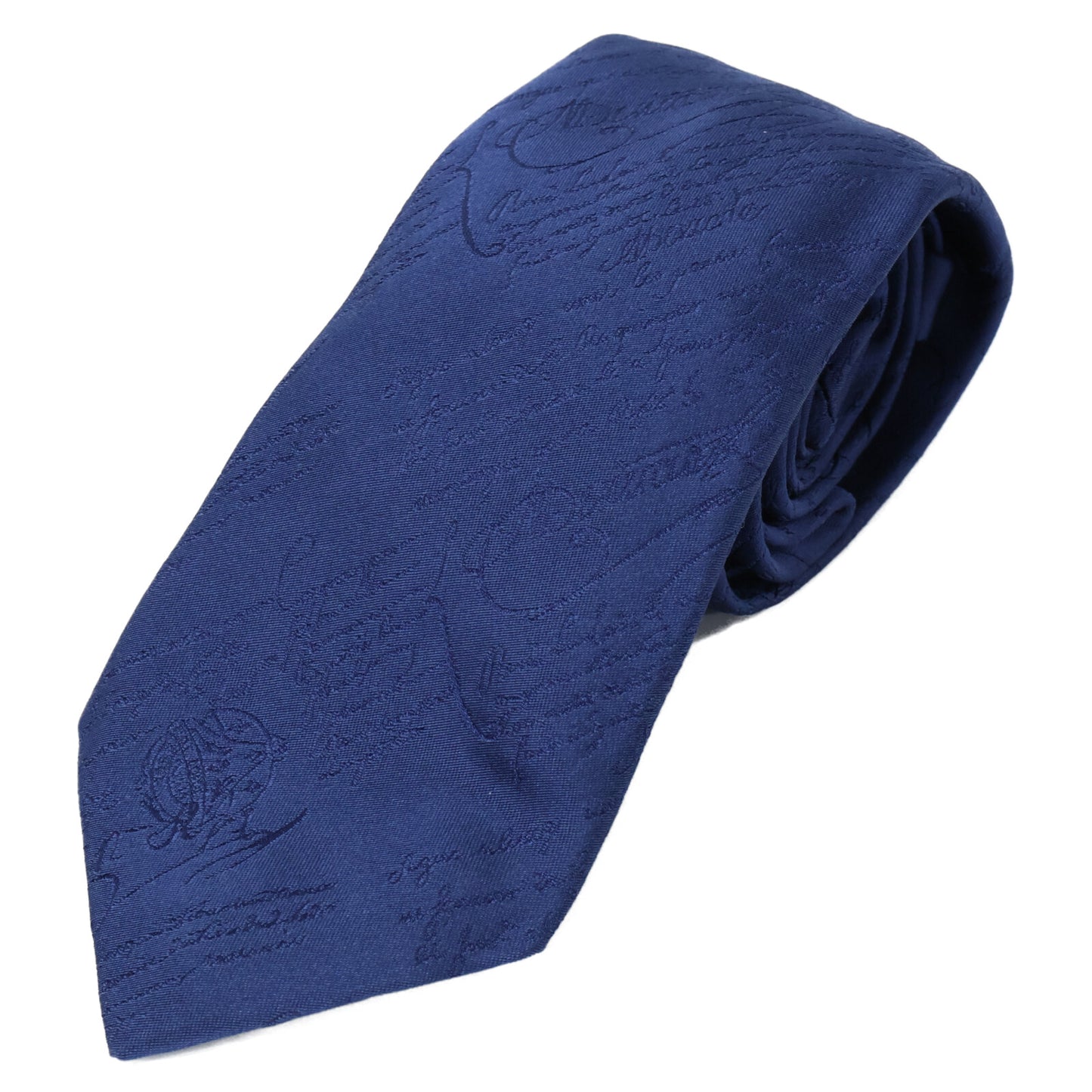 berluti ベルルッティ 【美品】スクリット シルク ネクタイ