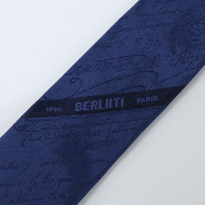 berluti Berluti [Excellent condition] Scritto silk tie