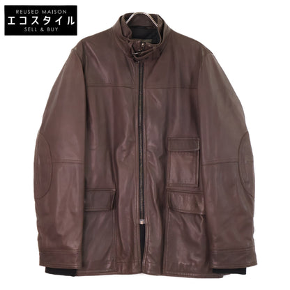 PRADA SPORT プラダスポーツ 【国内正規】STV048 ジップアップ 中綿 レザージャケット ジャケット