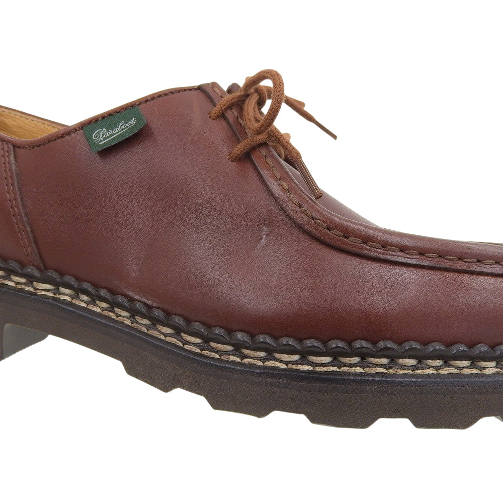 Paraboot パラブーツ 新品同様 ミカエル チロリアン シューズ リスレザー メンズ ブラウン 40.5 シューズ
