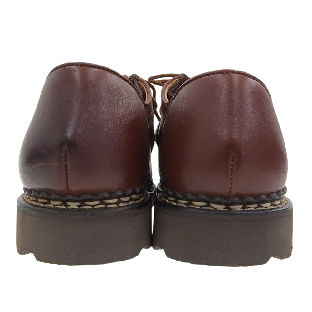 Paraboot パラブーツ 新品同様 ミカエル チロリアン シューズ リスレザー メンズ ブラウン 40.5 シューズ
