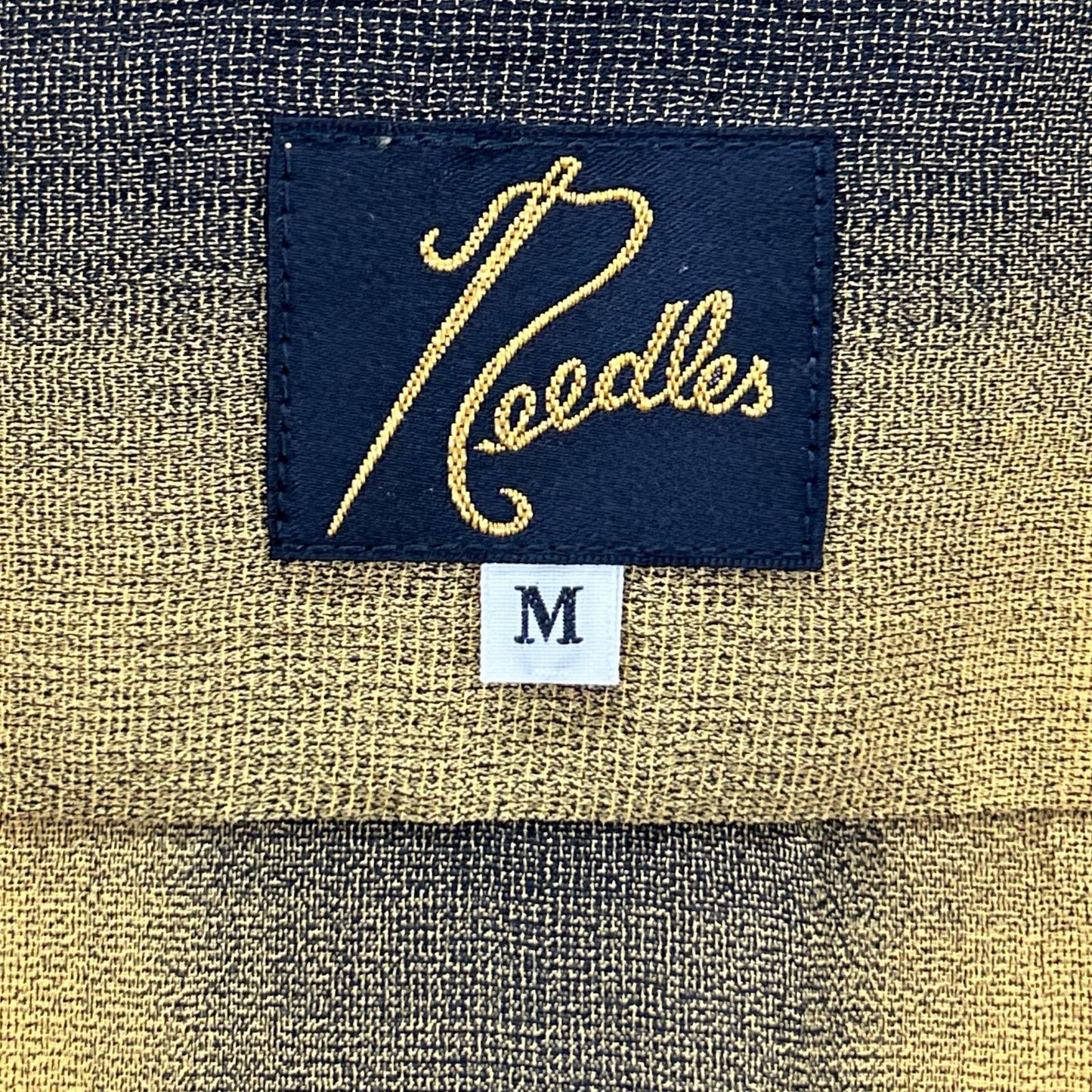 【SALE】 needles ニードルズ 【美品】OT159 オンブレチェック 長袖ワークシャツ トップス