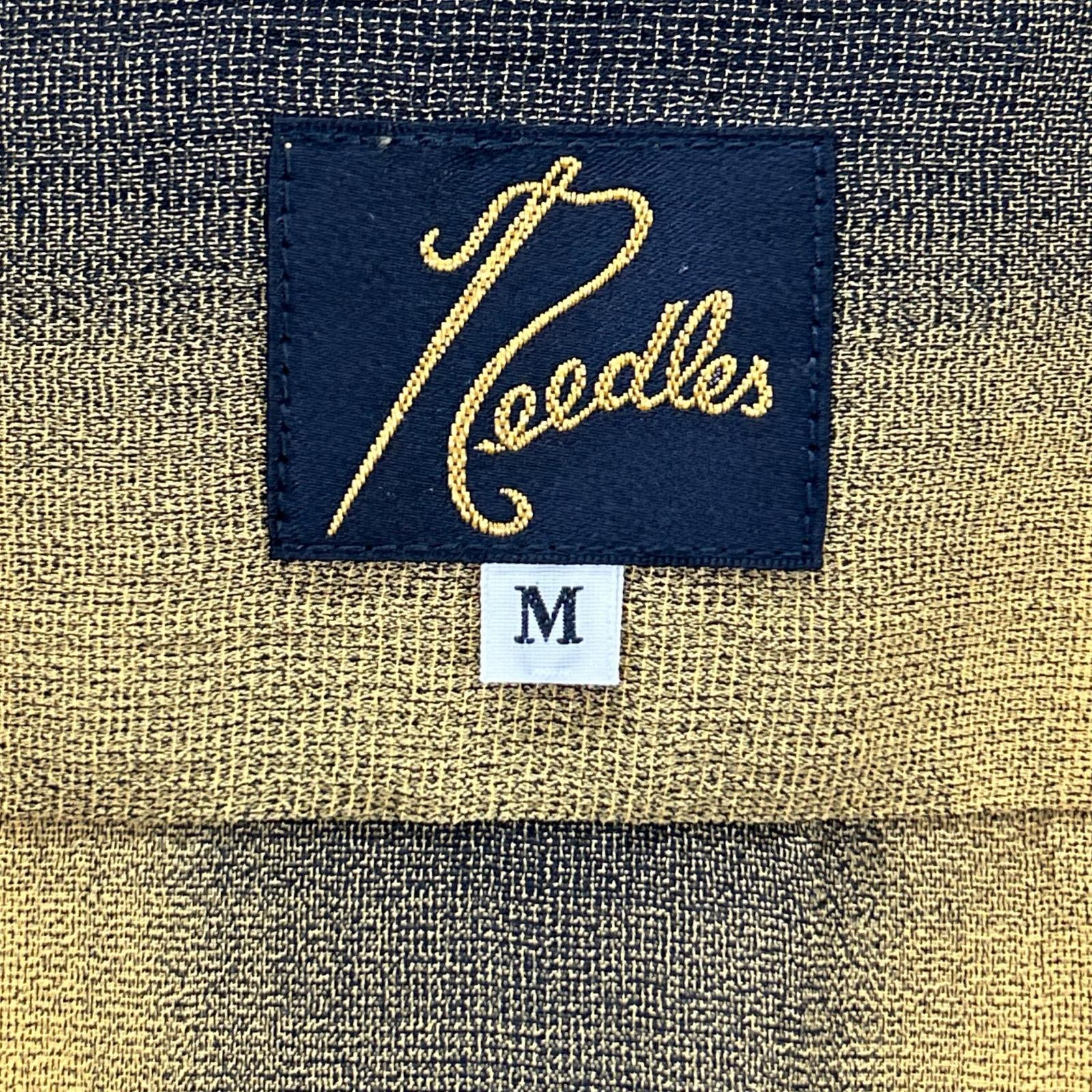 【SALE】 needles ニードルズ 【美品】OT159 オンブレチェック 長袖ワークシャツ トップス
