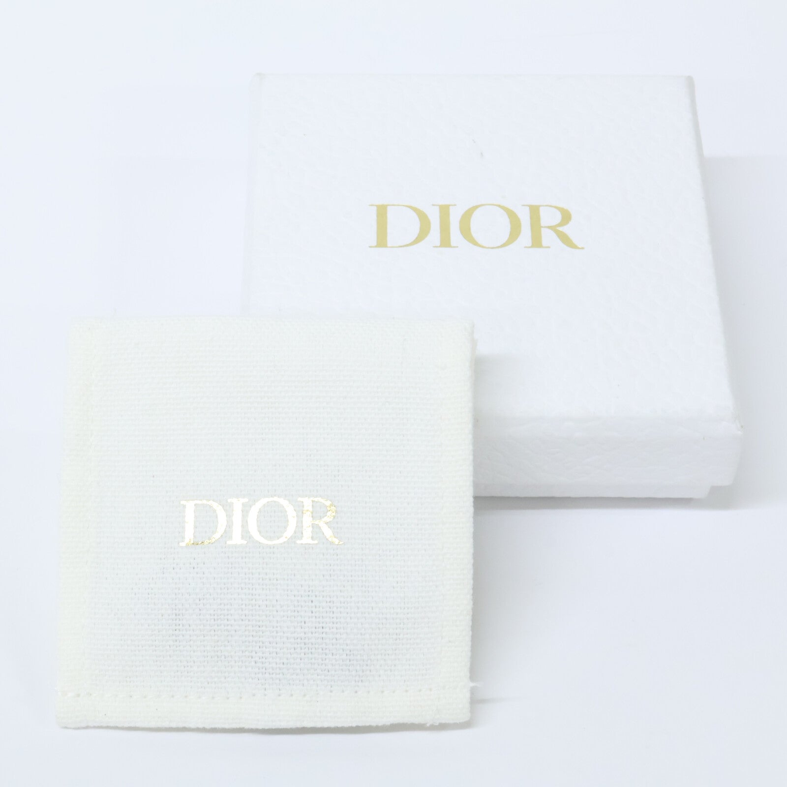 DIOR ディオール 【美品】TRIBALES トライバル メタル レジンパール クリスタル ピアス