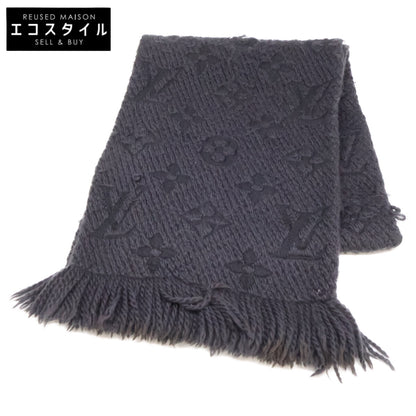 LOUIS VUITTON ルイヴィトン M72431 ウールｘシルク エシャルプ ロゴマニア マフラー