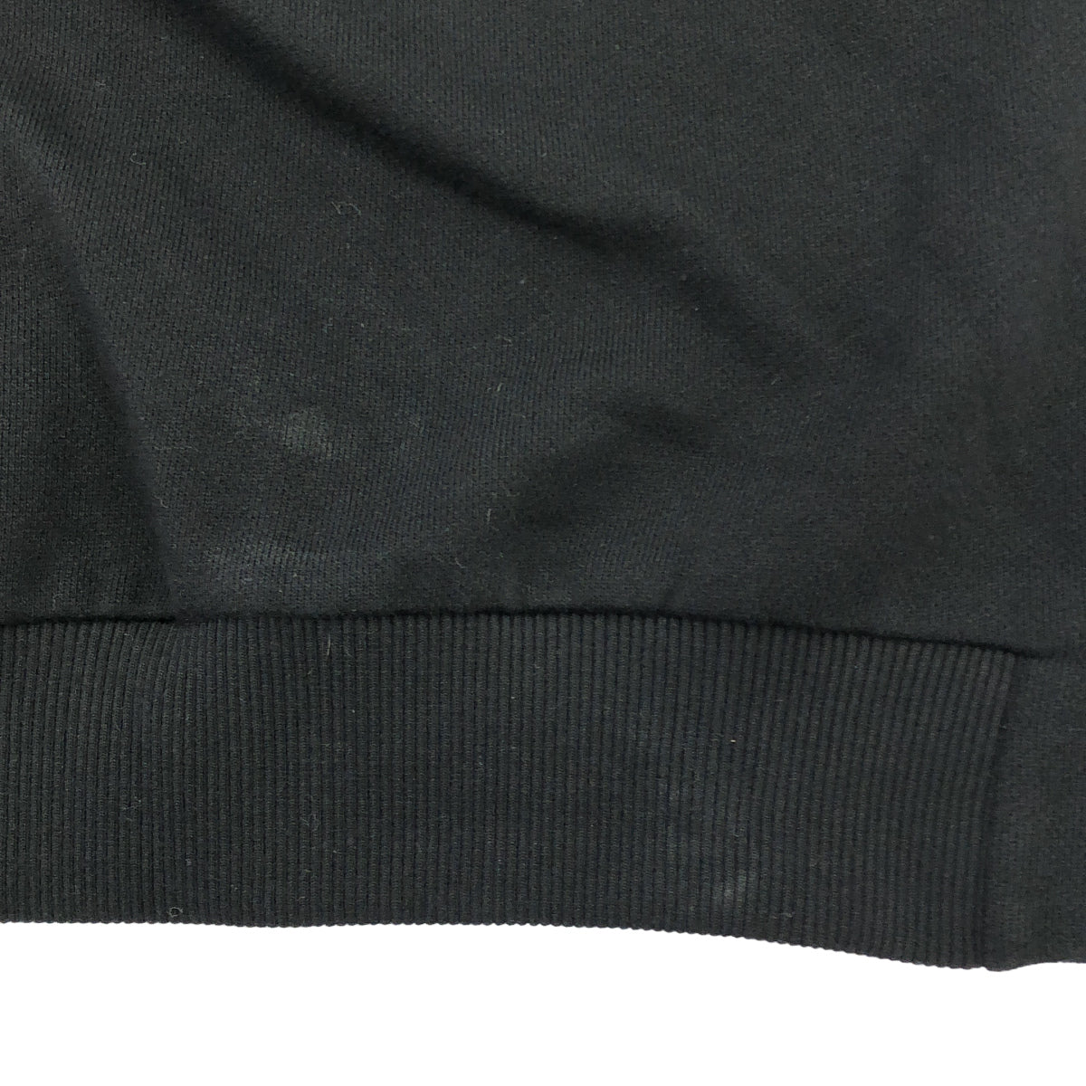 BALMAIN Balmain Black Embossed-Logo Pullover Hoodie Top