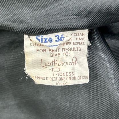 schott Schott 07203 black single rider jacket with shearling lining jacket