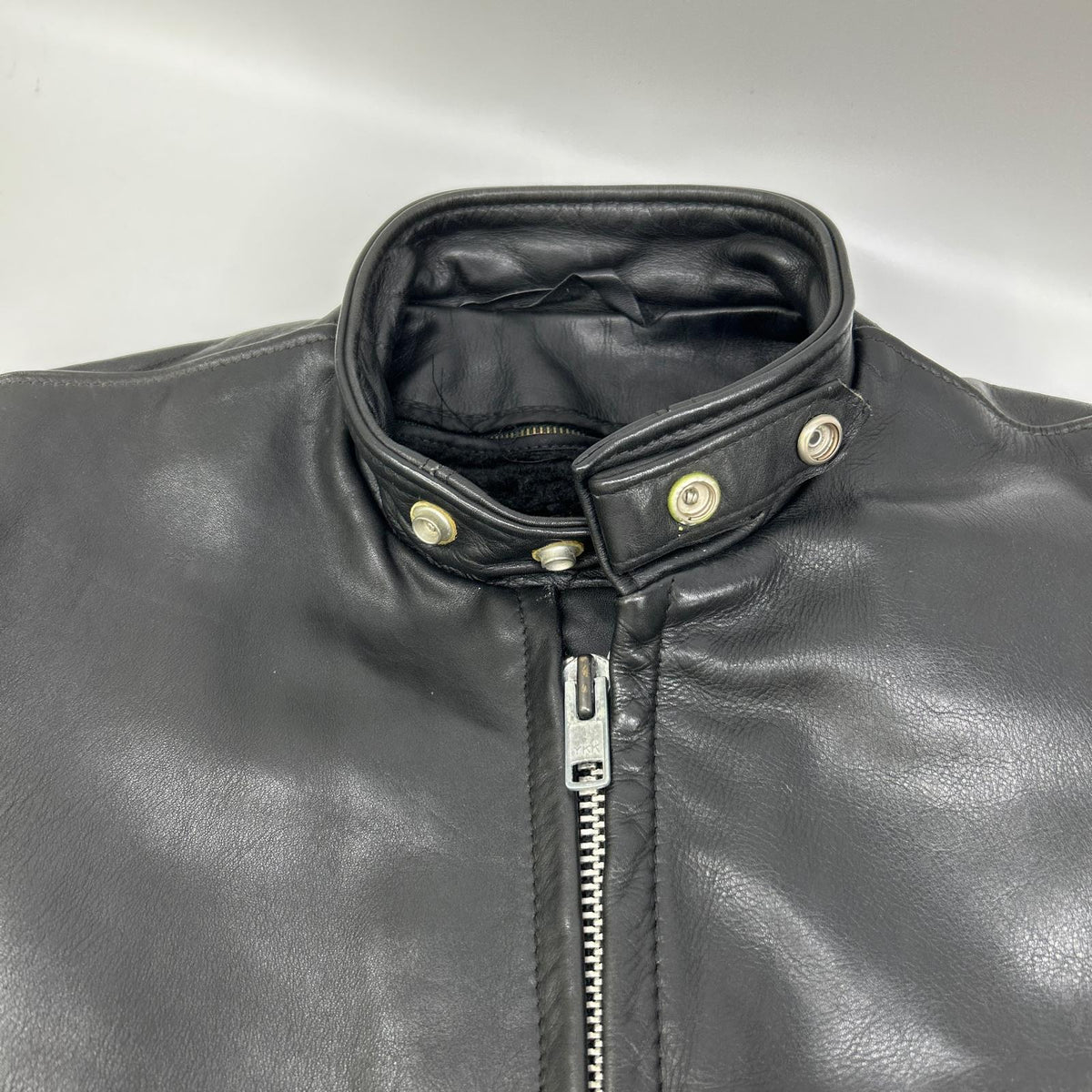 schott ショット 07203 ブラック ボアライナー付 シングルライダースジャケット ジャケット