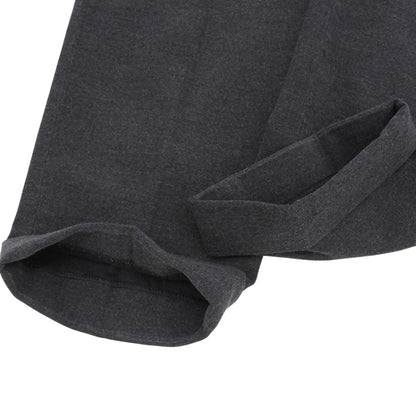 BRIGLIA 1949 ブリリア1949 新品同様 SLIM FIT ノープリーツパンツ ボトムス メンズ コットン グレー 48 BG03 ボトムス