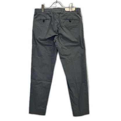 BRIGLIA 1949 ブリリア1949 グレー コットン ERCOLANO ノープリーツ スラックス ボトムス