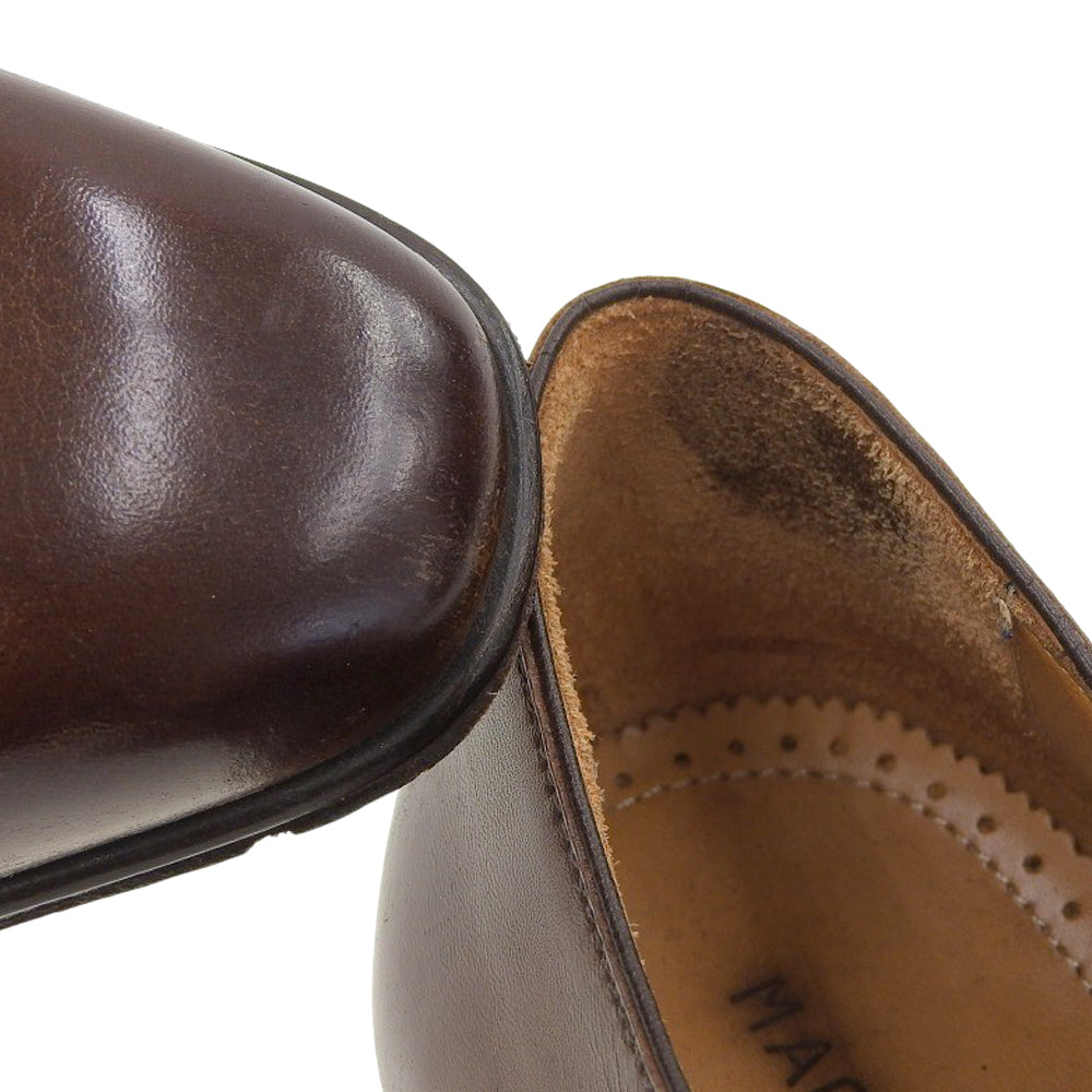 MAGNANNI マグナーニ レースアップ ホールカット ドレスシューズ メンズ ブラウン 38 9963 シューズ