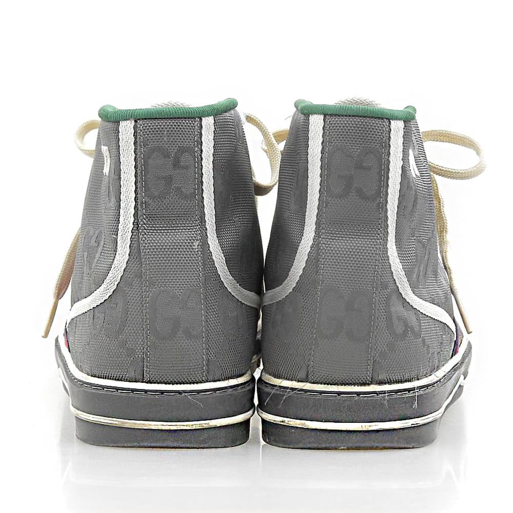 GUCCI グッチ TENNIS 1977 ハイカットスニーカー シューズ メンズ グレー 9 シューズ