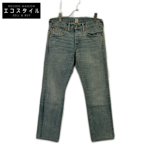 RRL ダブルアールエル ライトブルー フェード SLIM FIT JAPAN WOVEN SELVEDGE DENIM ボトムス