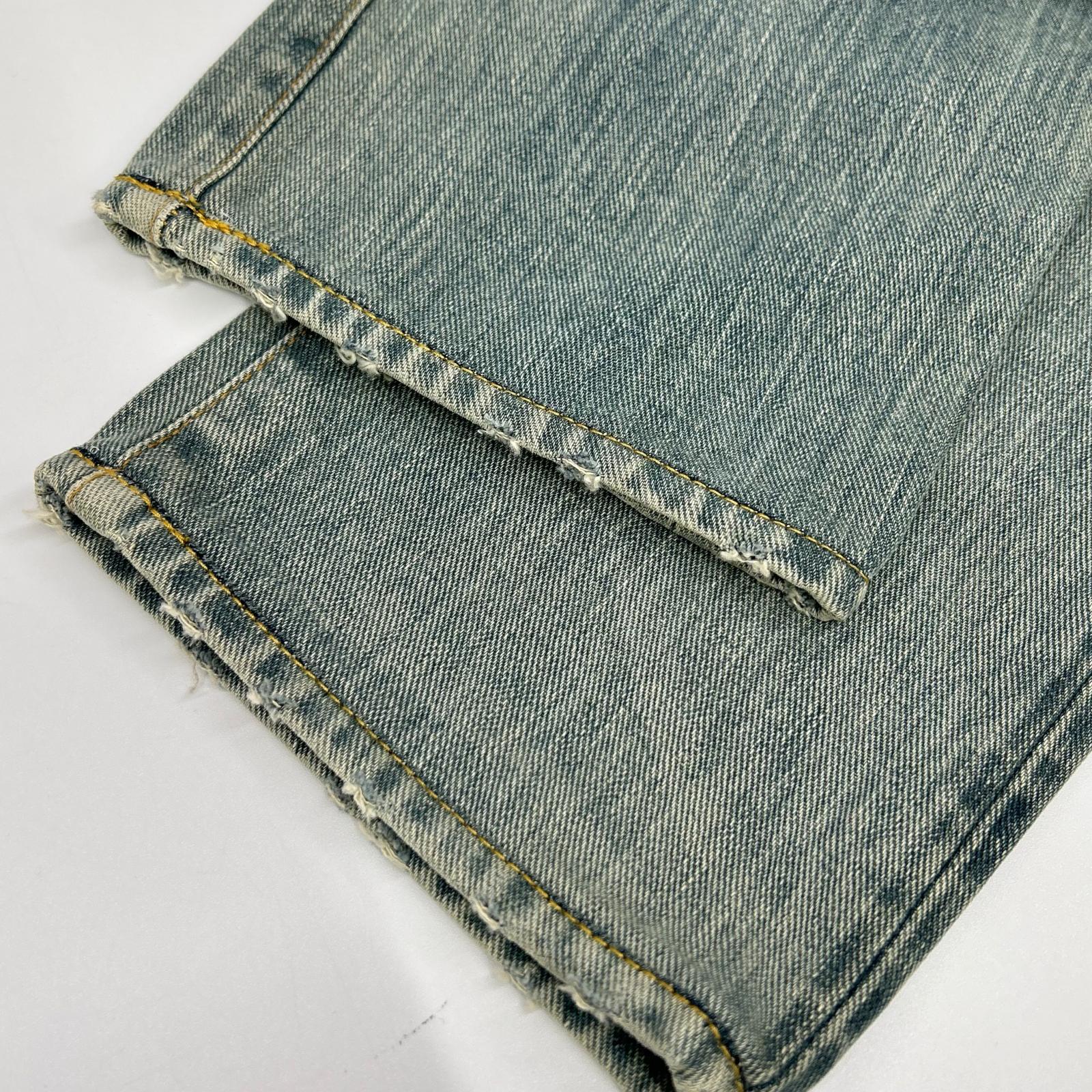 RRL ダブルアールエル ライトブルー フェード SLIM FIT JAPAN WOVEN SELVEDGE DENIM ボトムス