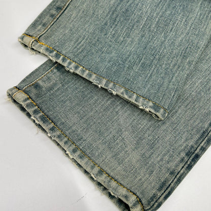 RRL ダブルアールエル ライトブルー フェード SLIM FIT JAPAN WOVEN SELVEDGE DENIM ボトムス