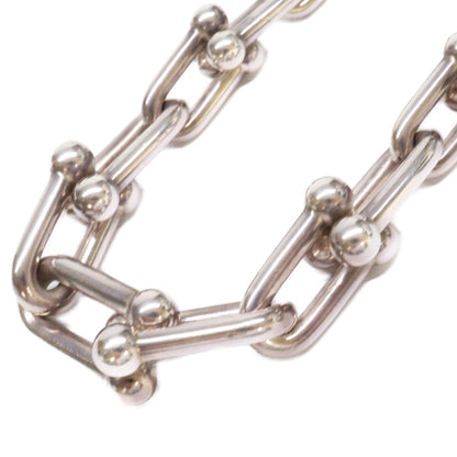 TIFFANY&Co. ティファニー Ag925ハードウェア 18inch グラジュエイテッド リンク ネックレス