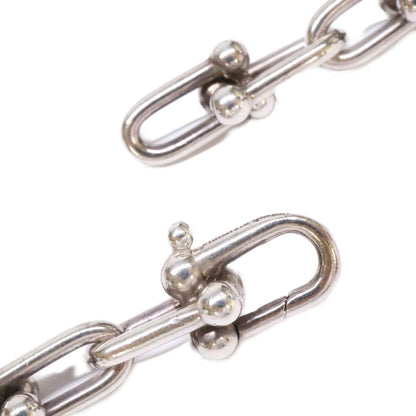 TIFFANY&Co. ティファニー Ag925ハードウェア 18inch グラジュエイテッド リンク ネックレス